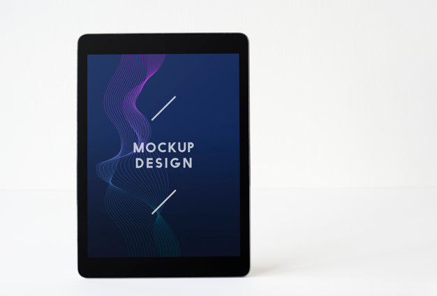 Wireless Tablet Screen Mockup Template Psd