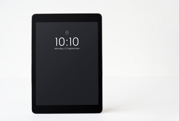 Wireless Tablet Screen Mockup Template Psd