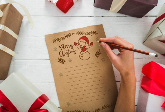 Wishlist Mockup With Hand Psd