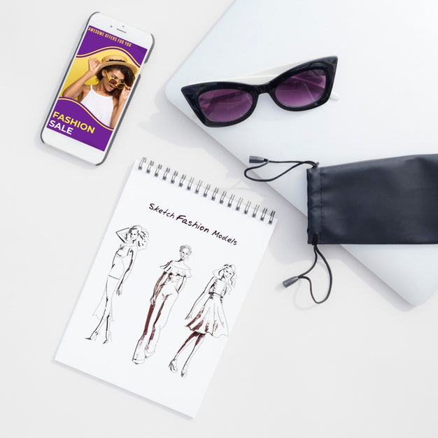 Woman Concept For Workspace At Office Psd