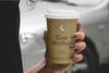 Woman Holding Cafe Cup Mockup
