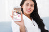 Woman Holding Phone With Spa Offers Psd