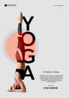 Woman In Yoga Balance Position Psd