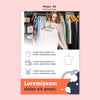 Woman Looking At A Blouse In A Shop Poster Psd