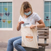 Woman With Bag Mock-Up Concept Psd