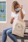 Woman With Bag Mock-Up Concept Psd