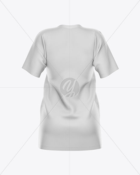 Women'S Baggy T-Shirt Mockup