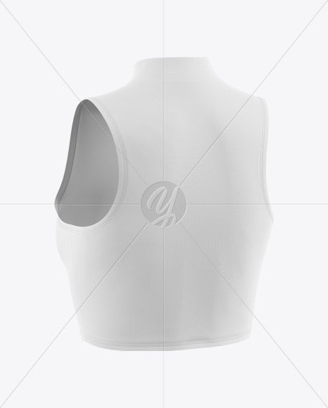 Women'S Crop Top Mockup