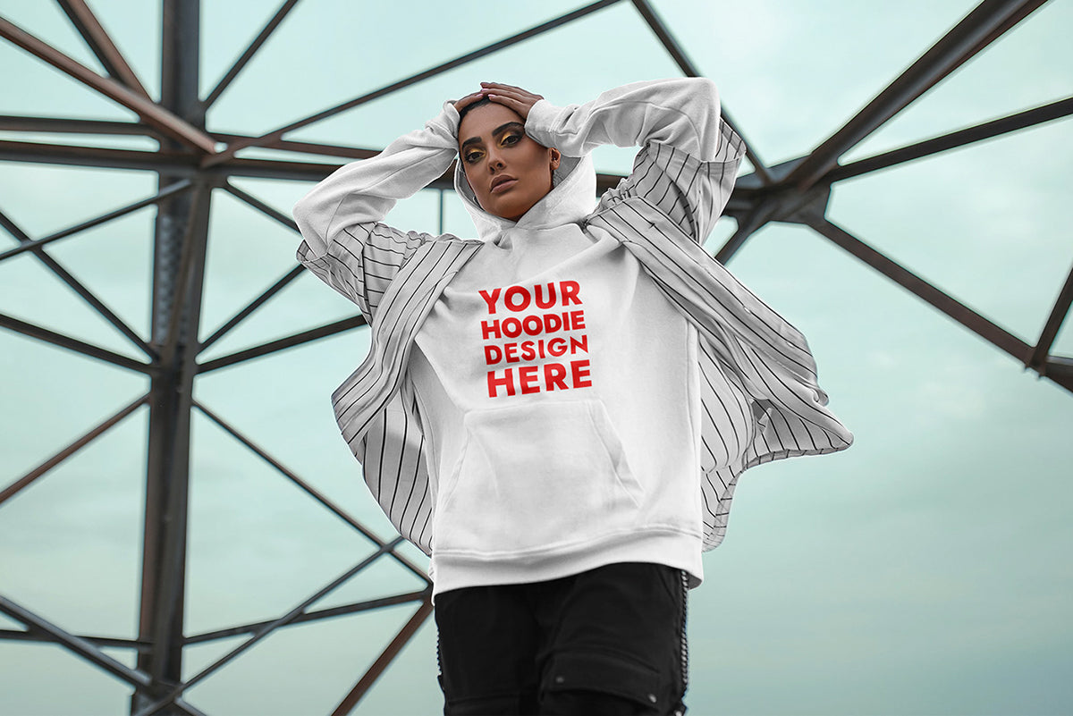 Women’S Hoodie Mockup