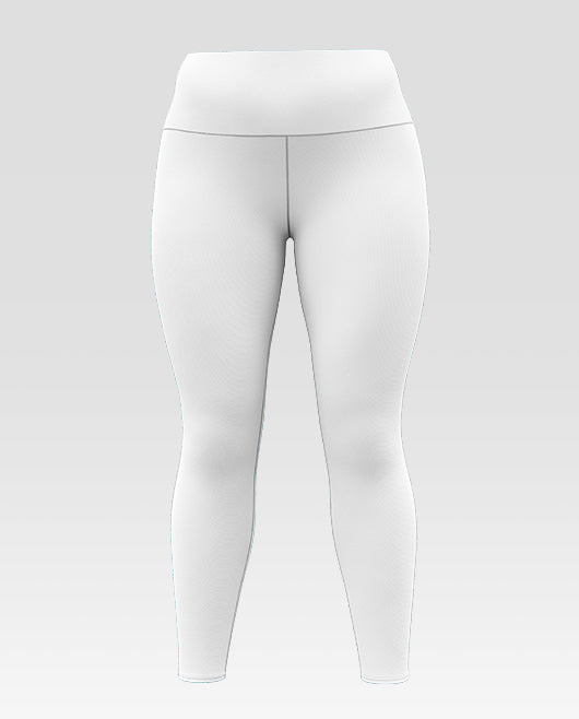 Womens Plus Size Legging Mockup