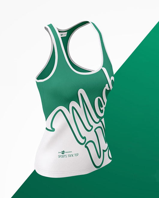 Women’S Sports Tank Top Mockup Set