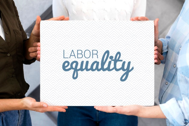 Womens With Equality Labor Message Psd