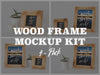 Wood Frame Mockup Kit