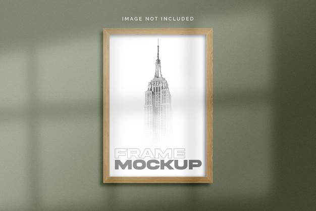 Wooden Frame Mockup Psd