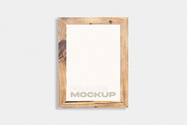 Wooden Frame Mockup Psd