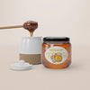 Wooden Honey Spoon With Honey Psd
