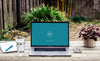 Workspace with 15" Macbook Pro Mockup