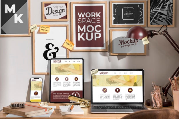 Workspace Mockup Psd