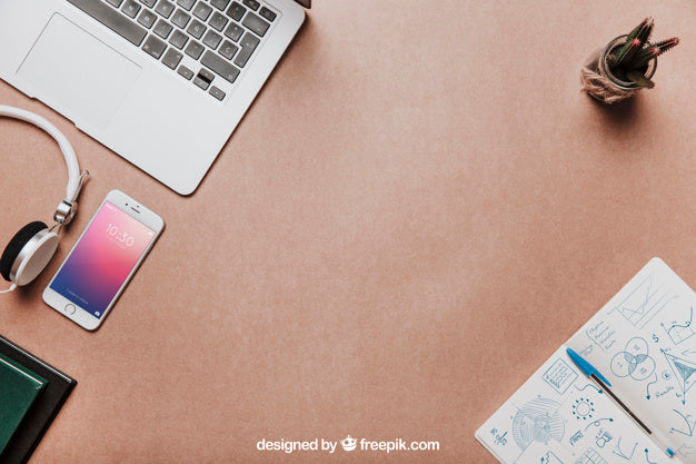 Workspace Mockup With Copyspace Psd