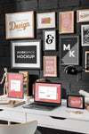 Workspace Mockup With Devices Psd