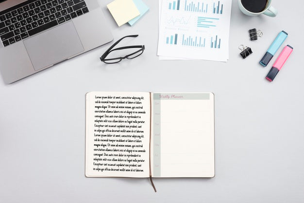 Workspace View With Tools Mock-Up Psd