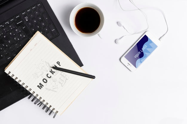 Workspace With Modern Electronical Devices Psd