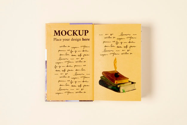 World Book Day Concept Mock-Up Psd