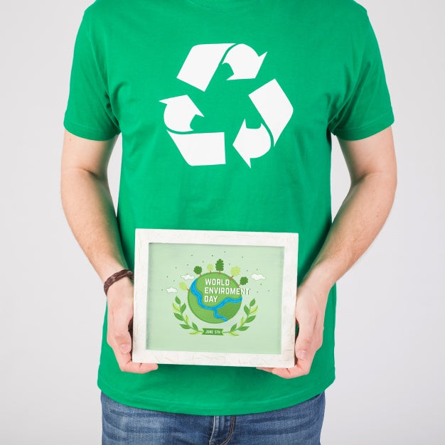 World Environment Day Frame Mockup Psd