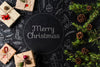 Wrapped Gifts For Christmas Eve On Table Psd