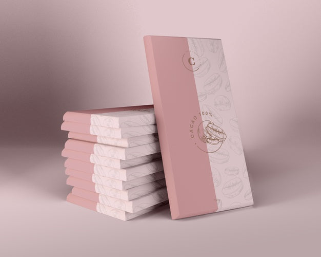 Wrapping Paper For Chocolate Design Psd