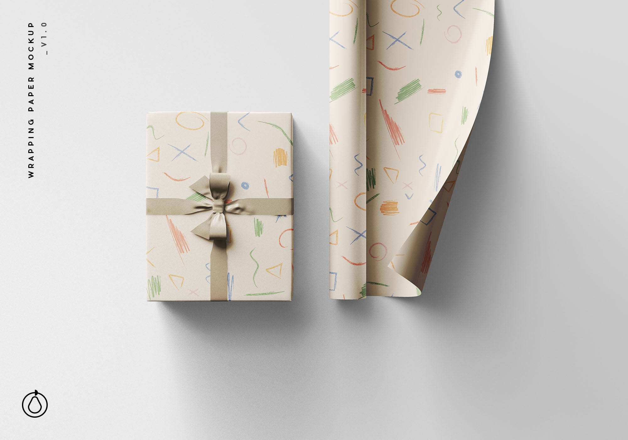 Wrapping Paper Mockup