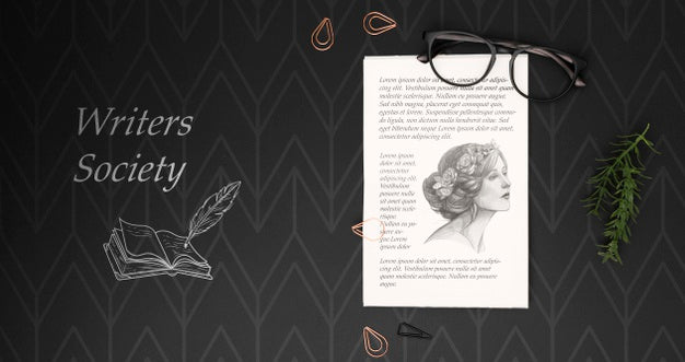 Writers Society Arrangement Mock-Up Psd