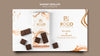 Xoco Chocolate Banner Template Psd