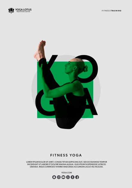 Yoga Meditation Pose With Women Psd