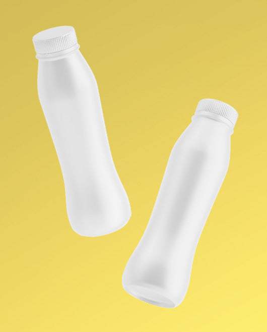 Yogurt Bottle – 2 Psd Mockups