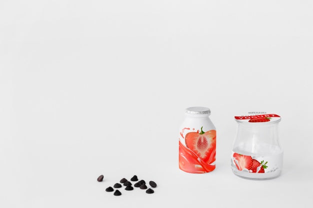Yogurt Cup Mockup Psd