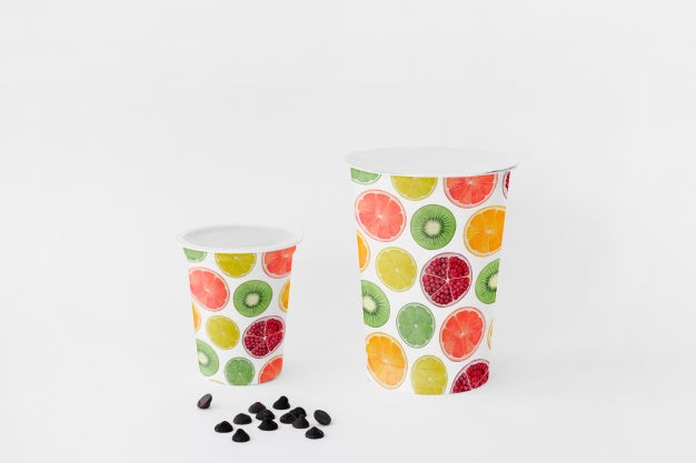 Yogurt Cup Mockup Psd