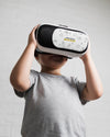 Young Boy Trying Virtual Reality Psd