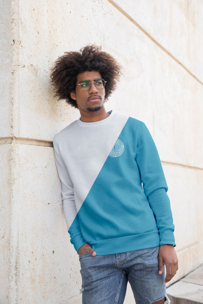 Young Male With Hoodie Outdoor Psd