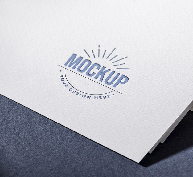Your Design Here Business Card Mock-Up Psd