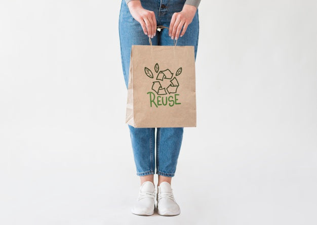 Zero Waste Concept With Mock-Up Psd